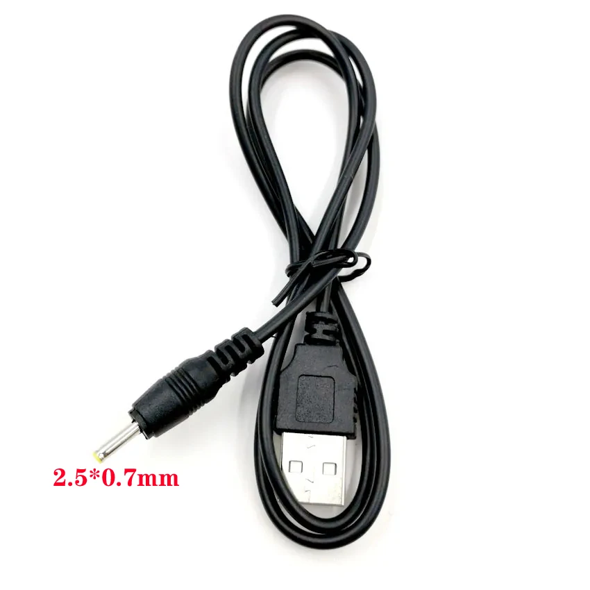 

50PCS USB 2.0 to DC Power Connector Adapter Cable 2.5*0.7 3.5*1.35 4.0*1.7 5.5*2.1mm USB Charging Cable Line Connector