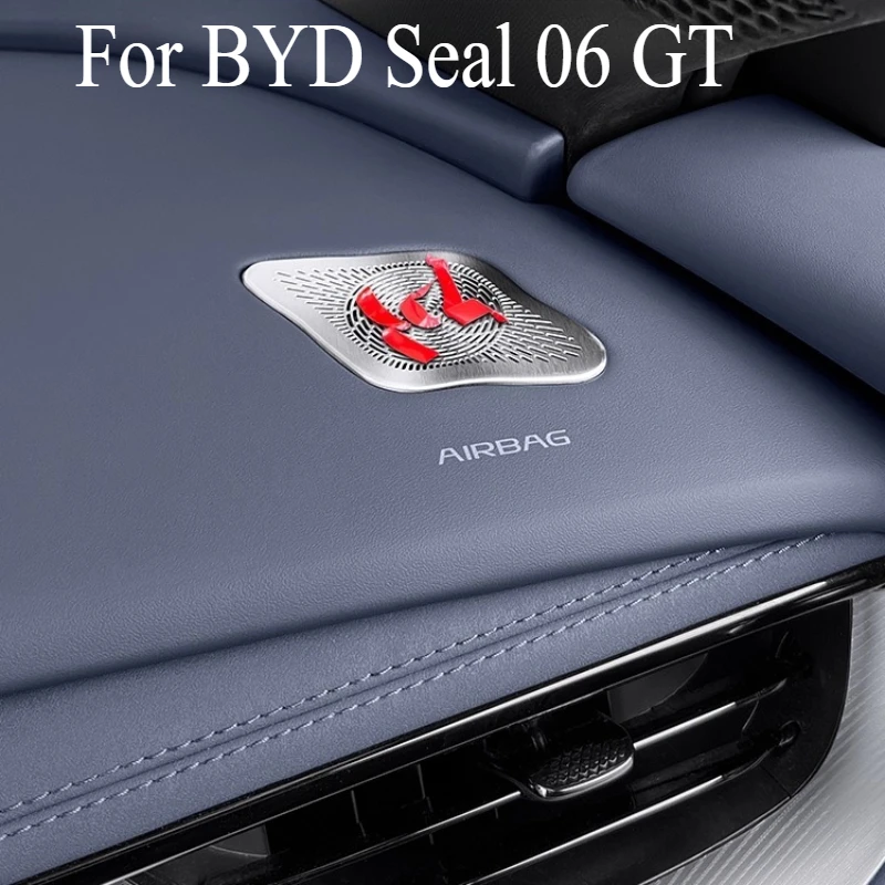 Для BYD Seal 06 GT приборная панель, маски для выхода воздуха с обеих сторон, защитный чехол из нержавеющей стали, автомобильные аксессуары