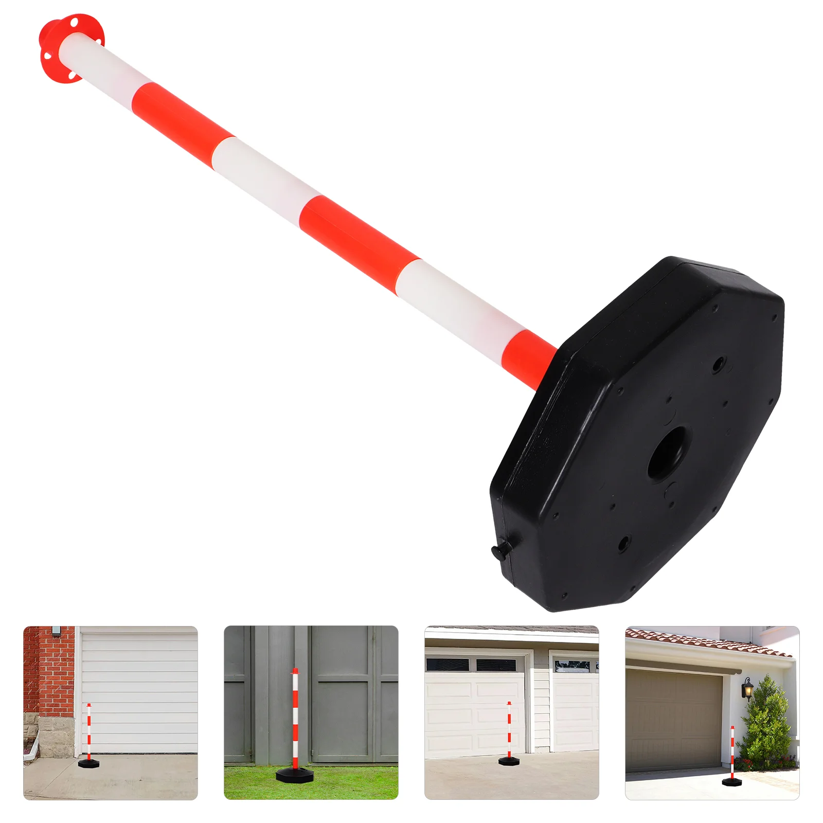 Traffic Cone Safety Barrier Water-filled Warning Column Queue Sidewalk Delineator Post