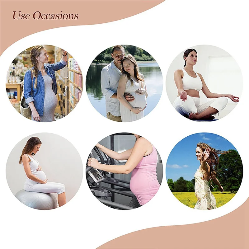 3X 출산 지원 벨트 통기성 임신 배꼽 밴드 복부 바인더 조절 가능한 등/골반 지지대- L