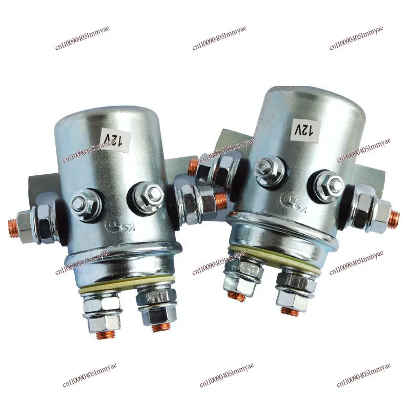 Winch relay vehicle-mounted small crane 24v12v wireless remote control accessories control box capacitor