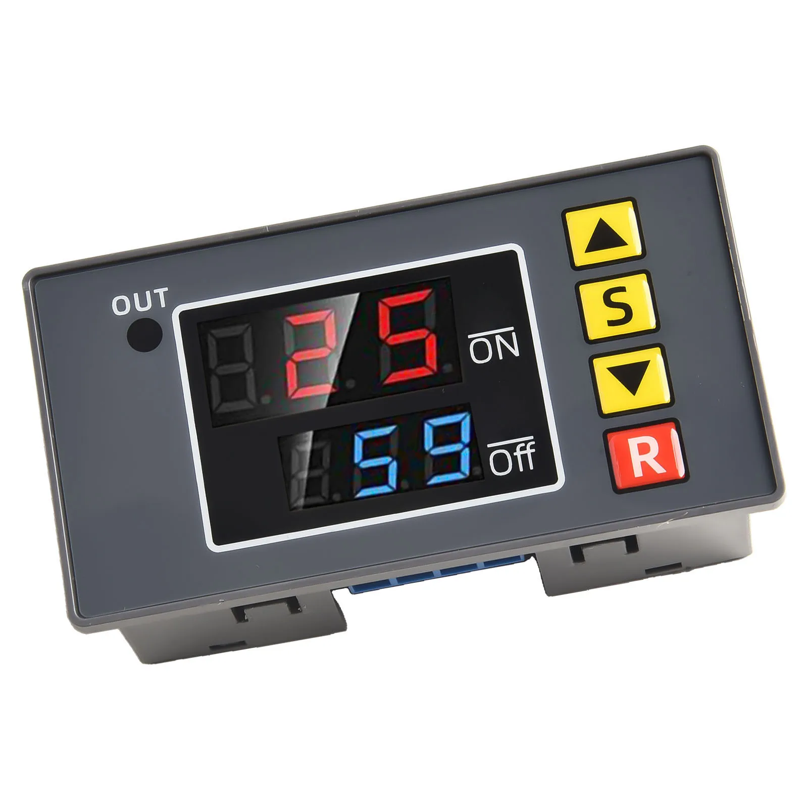 Home Switch Module 1500W 20A Timer Water Pump 10A Wide Cycle DC 12V Delay Digital Engine Light ON-Off On-board