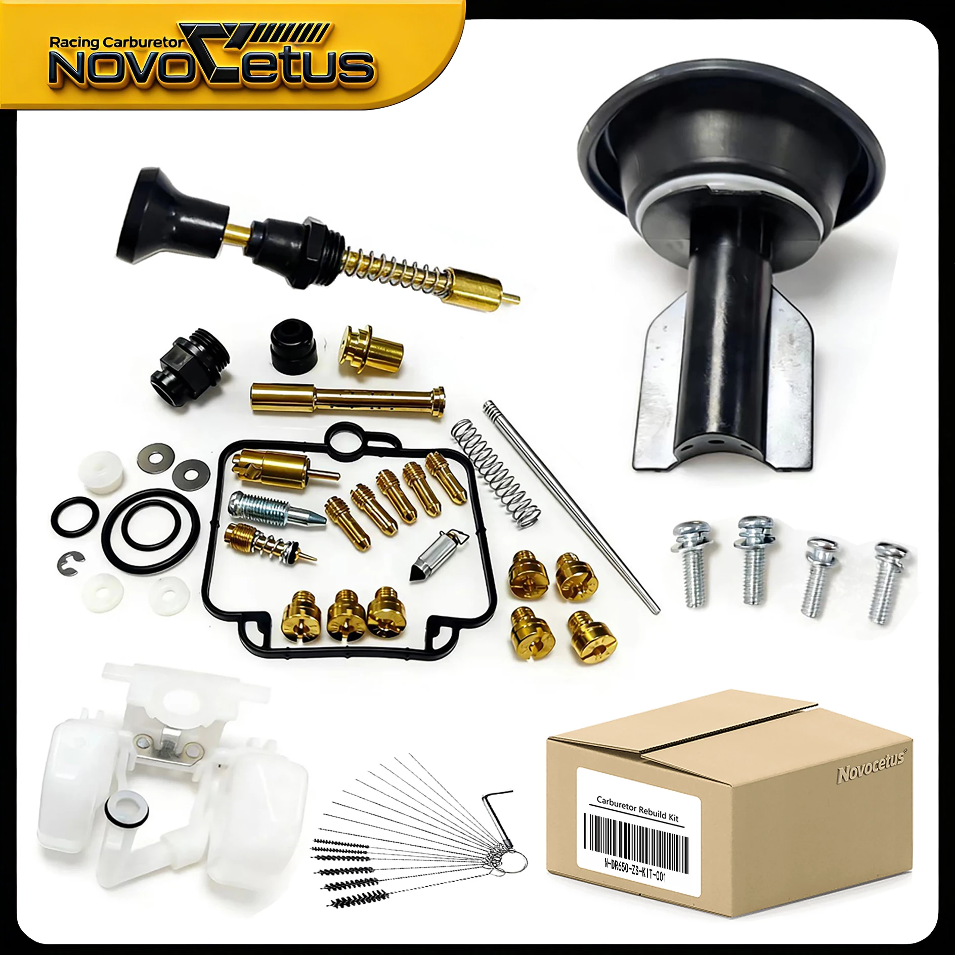 

[NovoCetus] Fit for Suzuki DR650 Mikuni BST40 Carburetor Parts w/Plunger Assembly
