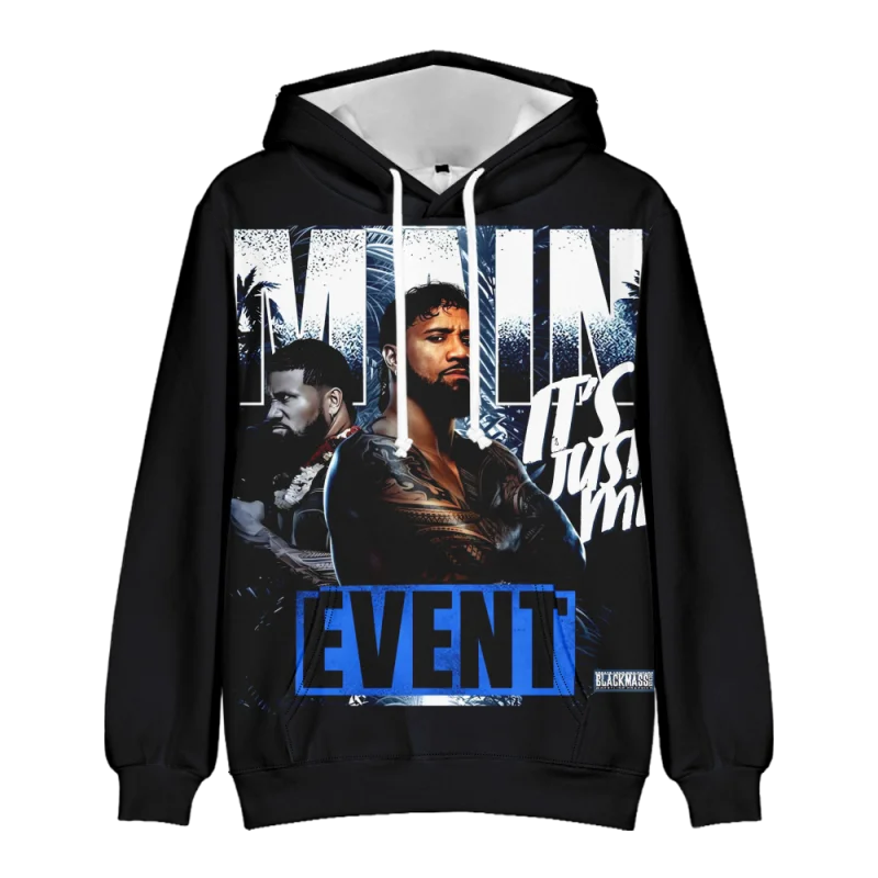 Jey Uso Yeet هوديس Merch مقنعين النساء/الرجال أزياء غير رسمية الشارع الشهير بلوزات الملابس أزياء هوديي أبلى #2