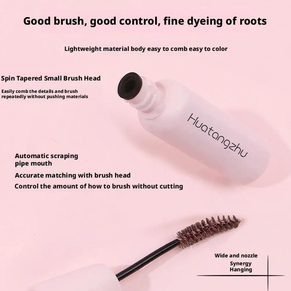 Mascara anti-sbavature impermeabile naturale duraturo Sopracciglio selvatico Ricci lunghi Non sbiadisce Set spesso Matita per sopracciglia Impostazione Gel per sopracciglia