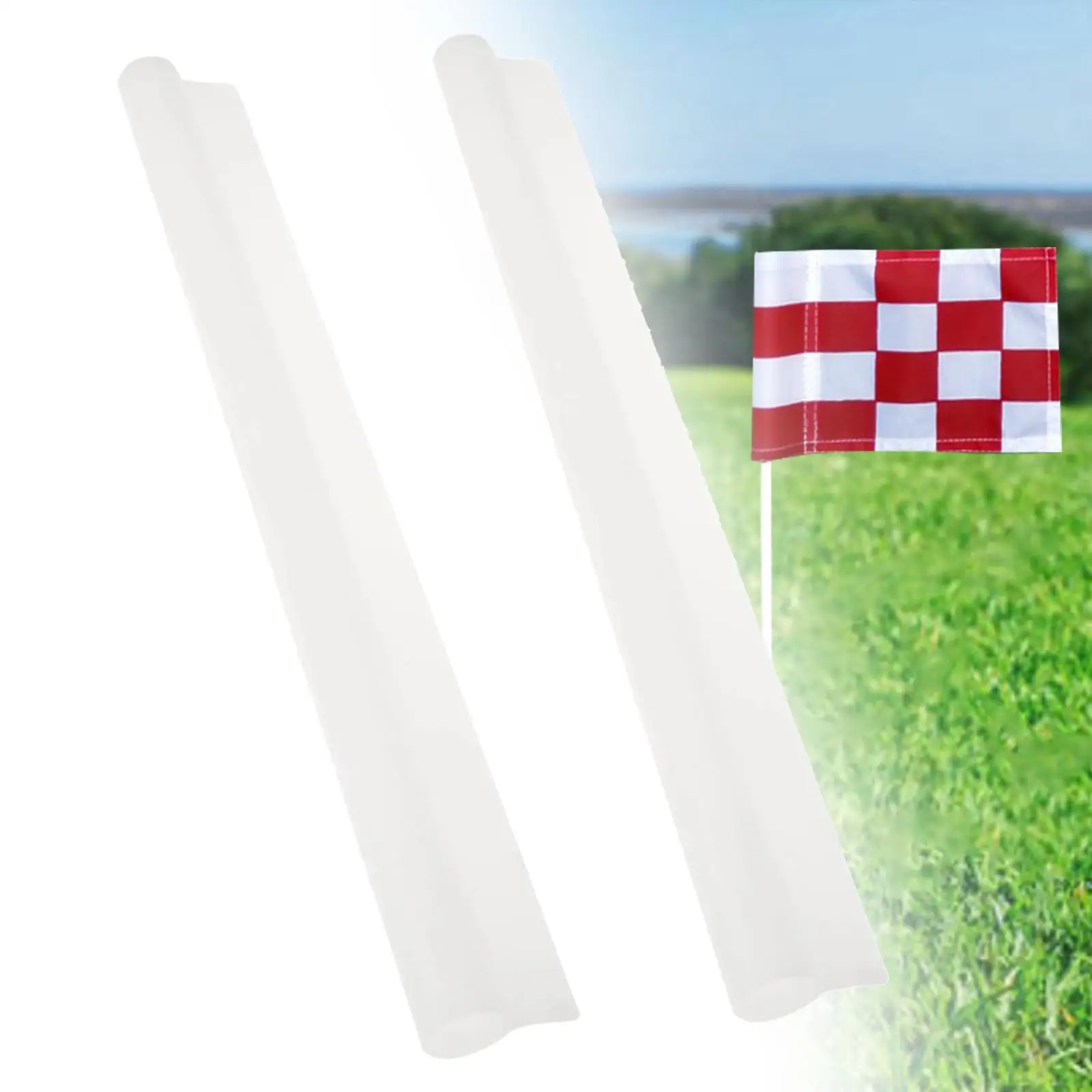 Golf Flag Tube Inserts High Quality DIY Flag Support Putting Green Flag Tube