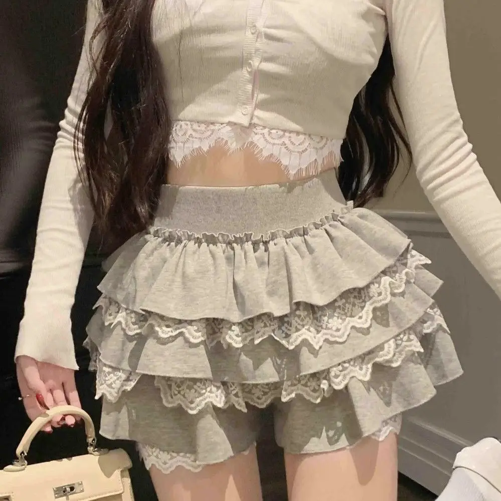 

Sweet Skirt Office Lady Outwear Mini Skirt Women Evening Party Elgegant Y2k Sweater Korean Fashion