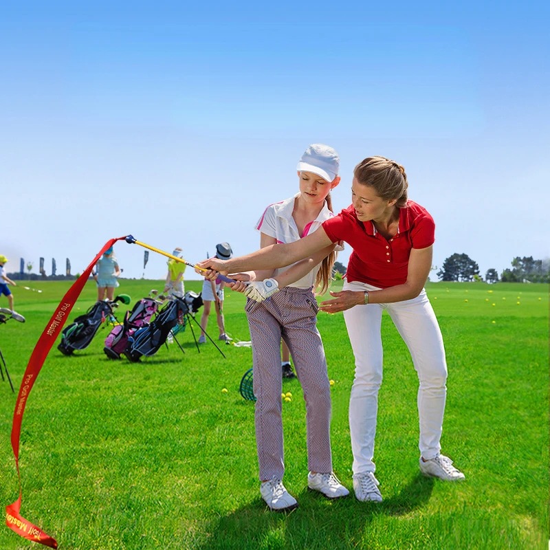 PGM Golf Practitioner Ribbon Swing Stick Sound Practice To Improve Swing Speed Training HGB020