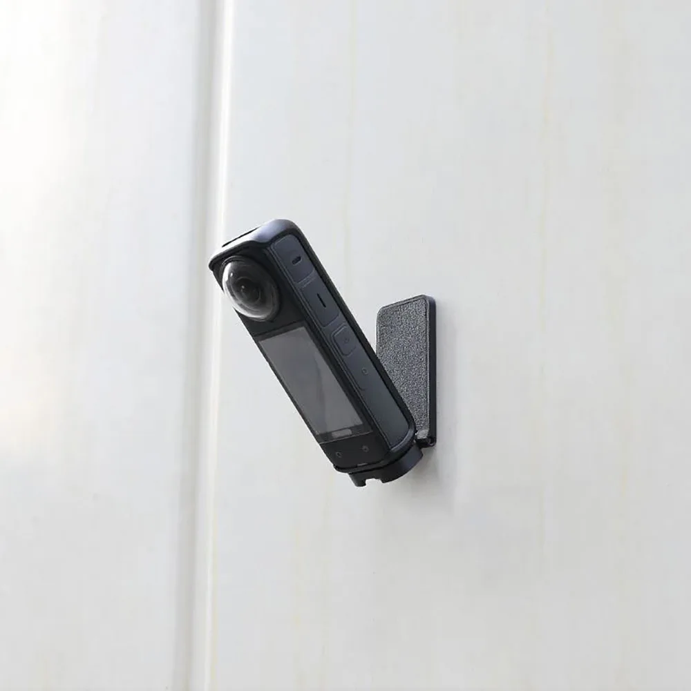 Insta360 X5 X3 X4 용 마그네틱 스포츠 카메라 홀더 Vlog 자동차 비디오 액세서리 용 마그네틱 데스크탑 스탠드 벽걸이 형 홀더베이스