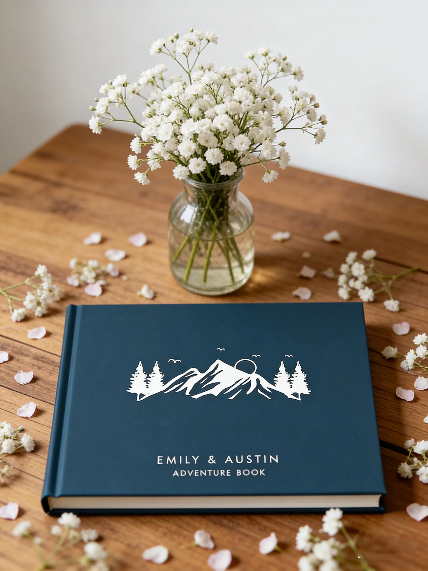 

Индивидуальный альбом для записей о приключениях в твердом переплете, фотоальбом для любителей горных походов и активного отдыха