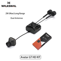 Walksnail Avatar GT HD KIT 2W VTX Dual Antennas With HD Pro Camera 1080P FOV160° 5.8G Long Range For FPV Racing Drone CADDXFPV
