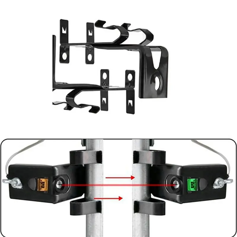 ABQU Safety Sensor Replacement Kit Garage Door Lift 41A5034 Safety Sensor Bracket for Chamberlain Liftmaster