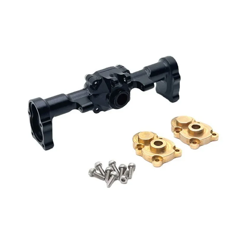 Metal upgrade modification CNC process rear axle housing For FMS 1/24 Xiaoqi FCX24 remote control car spare parts