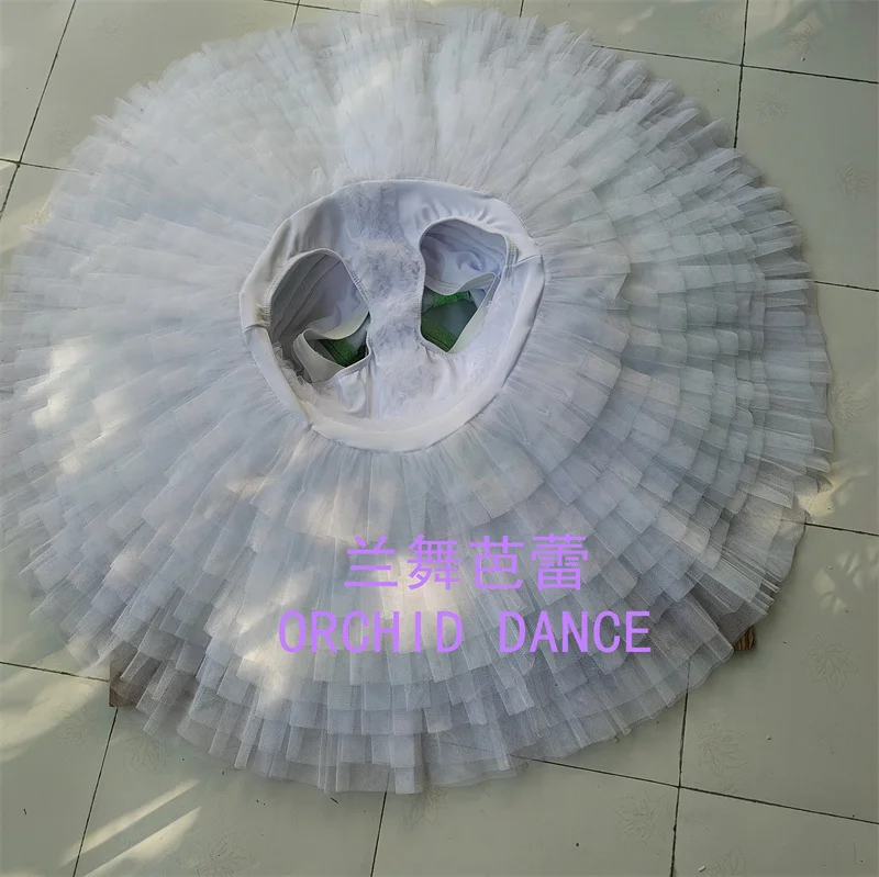 BT01377 high quality fashion beautiful Unique Design Kids Girls Children Women Adult Performance Wear green Ballet Tutu Costumes