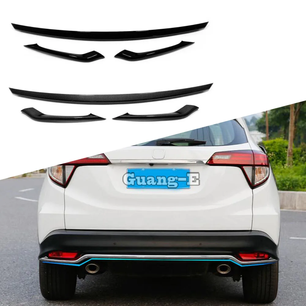 

Car Accessories ABS Trims Back Rear Tail Bottom Grid Grill Grille Bumper Cover Hood For Honda HRV HR-V Vezel 2019 2020 2021 2022