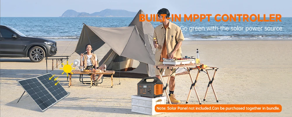 Gaiaray 500 W tragbares Kraftwerk 460 Wh LiFePO4 Solargenerator 220 V Ladestation USV-Kraftwerk für Camping-Notfälle – Detail 10