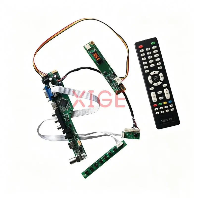

For N150P2 CLAA150PB0 N150P3 LQ150F1LH22 Matrix Controller Drive Board Kit 1CCFL HDMI+VGA+AV+USB LVDS 30-Pin 1400*1050 1400x1050
