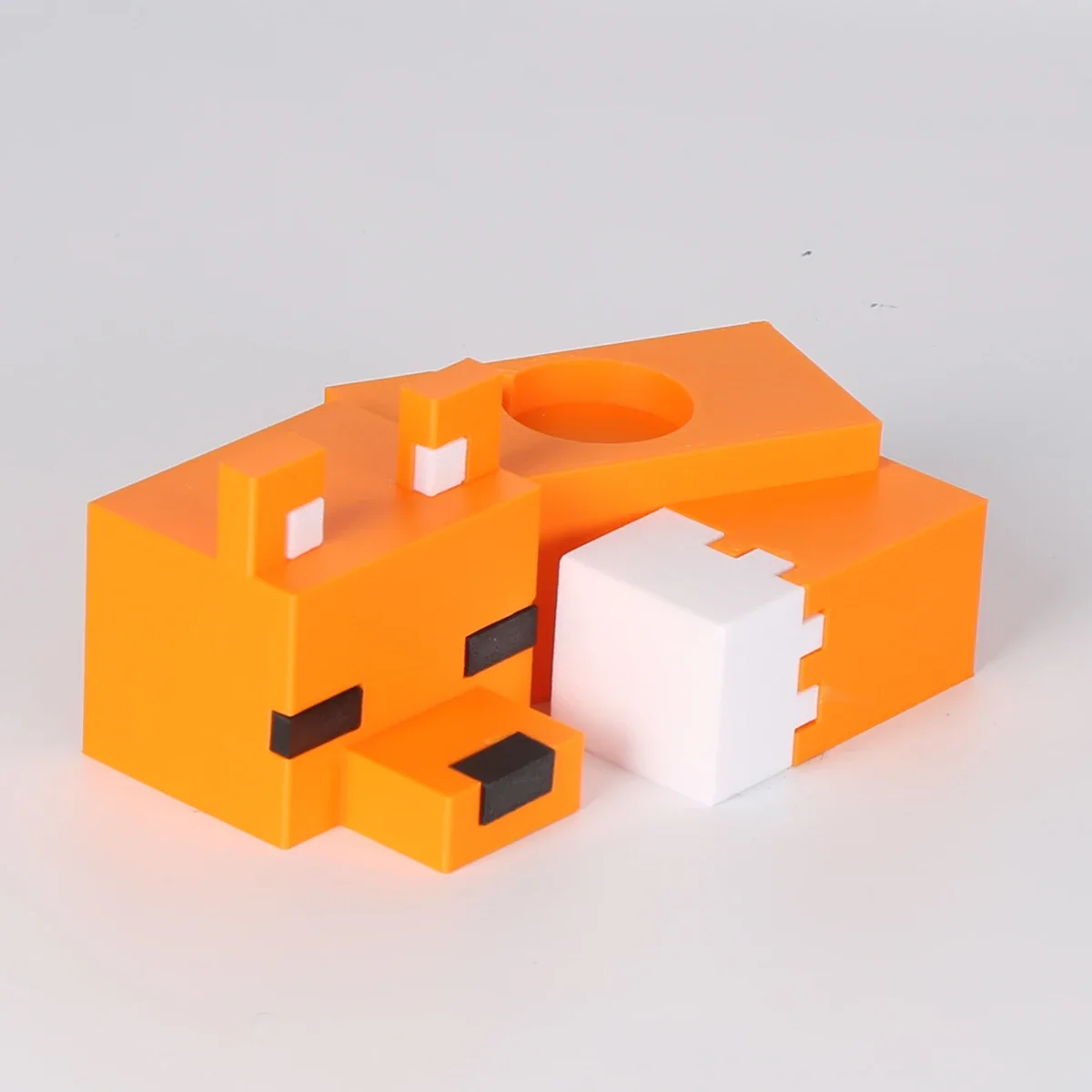 

1 Piece Pixel Fox Smart Watch Charging Base with Stereo Surface, Standard Charger, Gift for Girlfriend and Animal Enthusiasts