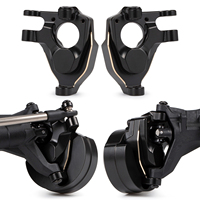 100g Brass F10 Portal Axle Steering Knuckles for Vanquish VS4-10 Phoenix Rock Crawler VRD LCG Chassis