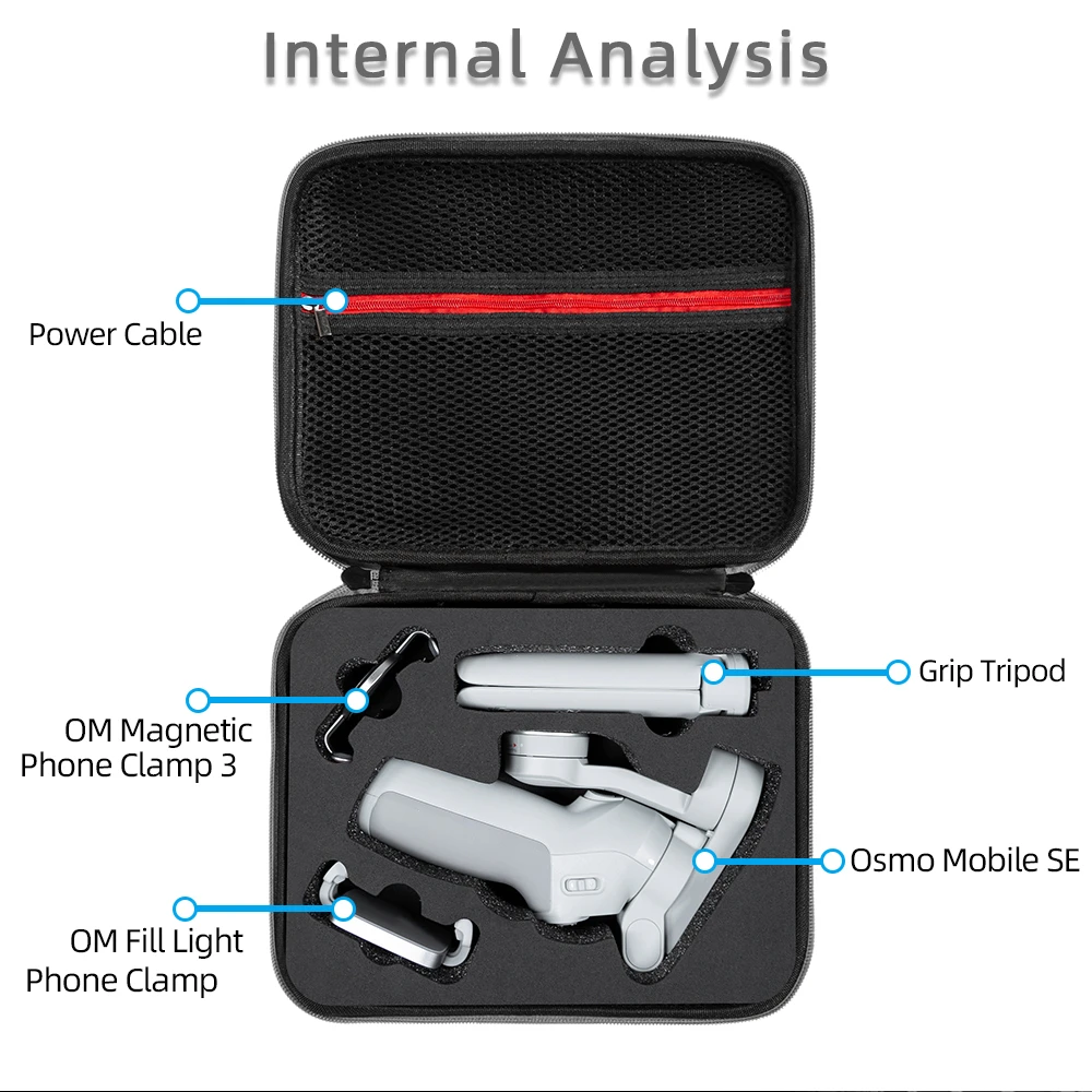 مثبت Gimbal للهاتف المحمول باليد ، حقيبة تخزين ، مناسبة ل DJI Osmo SE ، Osmo SE