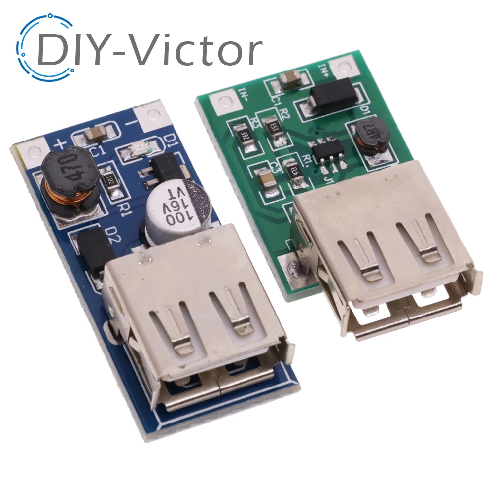 DC DC 0.9V-5V to 5V 600MA Power Bank Charger Step Up Boost Converter Supply Voltage Module USB Output Charging Circuit Board