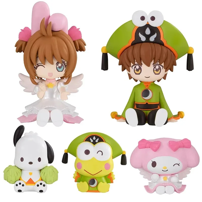

Bandai Genuine 5Pcs Gashapon スペシャルコラボマスコット3 Toys For Kids Gift Collectible Model Ornaments