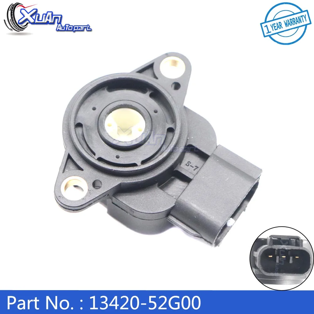 XUAN TPS Throttle Position Sensor 13420-52G00 For Toyota Hiace Chevrolet Metro Pontiac Firefly Suzuki Verona Swift Esteem Aerio