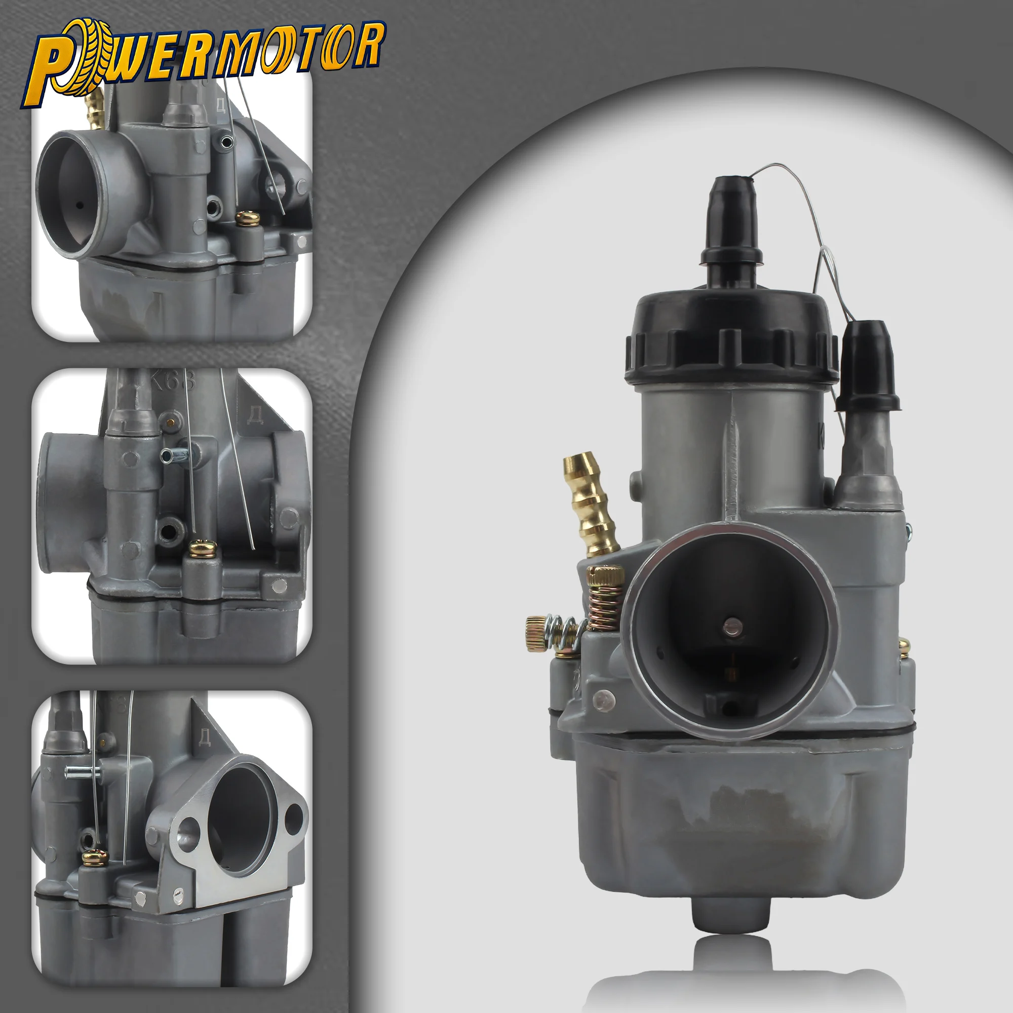 

Motorcycle K68A Carburetor For IMZ-8 123 Pekar Dnepr MT-11 CMH 8 155 MT For Ural 650 M72 MB650 MB750 K750 Carburettor Modified