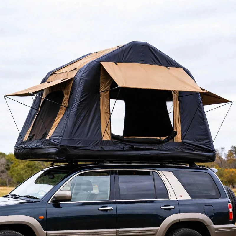 

Car Rooftop Tent for Camping Waterproof Hard Shell