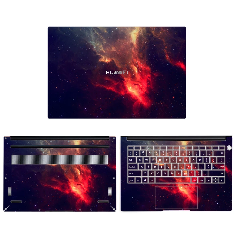 Imagem -03 - Pele Portátil Adesivos para Huawei Matebook Filme Decalque Completo Matebook d 14 2024 x Pro 13.9 2023 2024 Matebook 16s d 16 2023 2023 2024