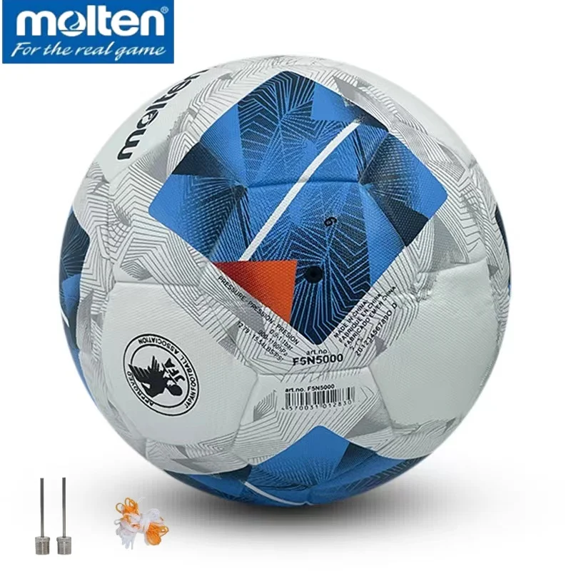 Molten size 5 soccer ball FN5000,Futsal Soccer for Youth Adults Footballs Outdoor Indoor Balls,original professional football