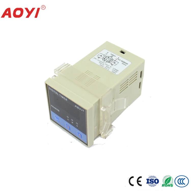 5PCS AOYI Inverse Timing Timer Relay 48 1/16DIN Time Relay