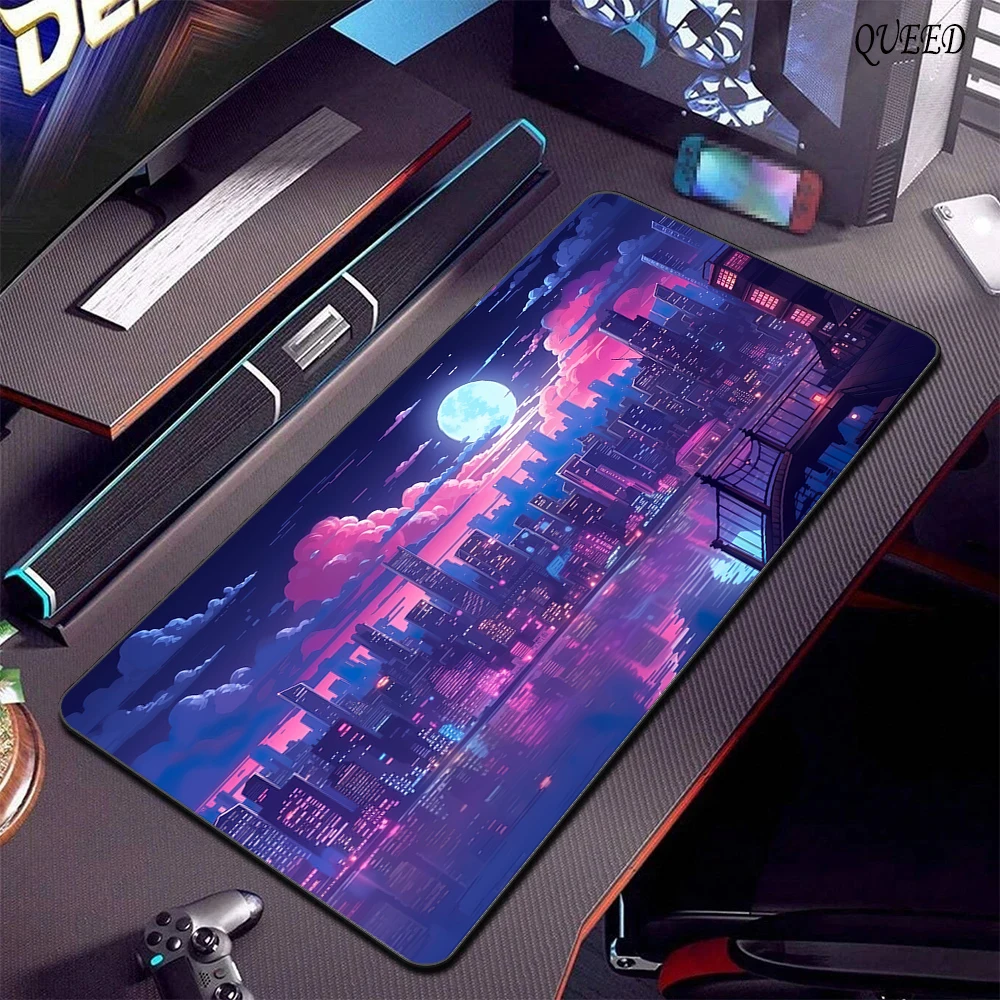 

XXL коврики для мыши природный пейзаж игровые коврики для мыши 40x90 см большой коврик для мыши геймерский коврик из натурального каучука Company Deskmat дизайн для подарка