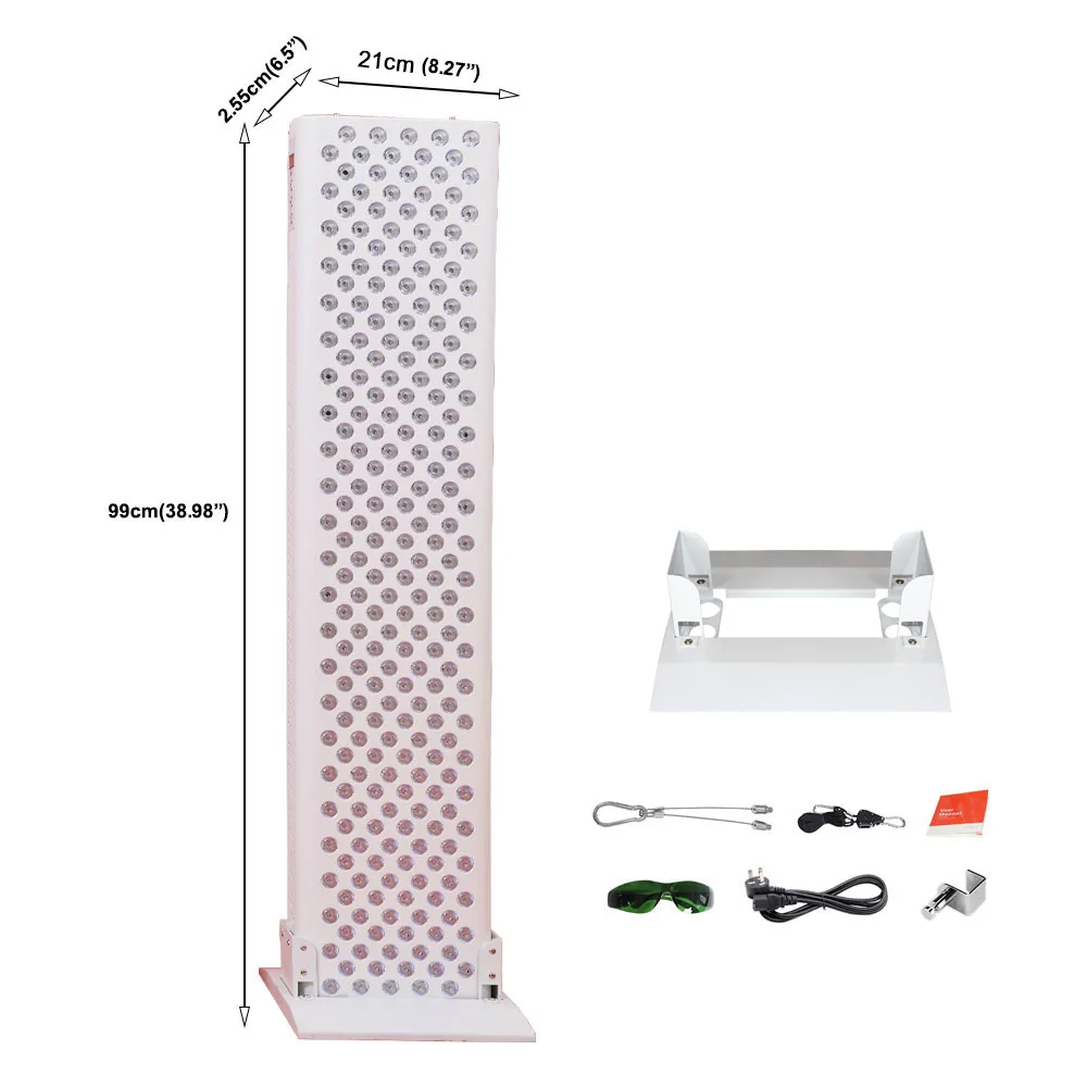 LED Therapy RTL300 660nm 850nm Equipment Pain Relief Red Near Infrared Led Light Therapy Panel For Yoga Fitness Center