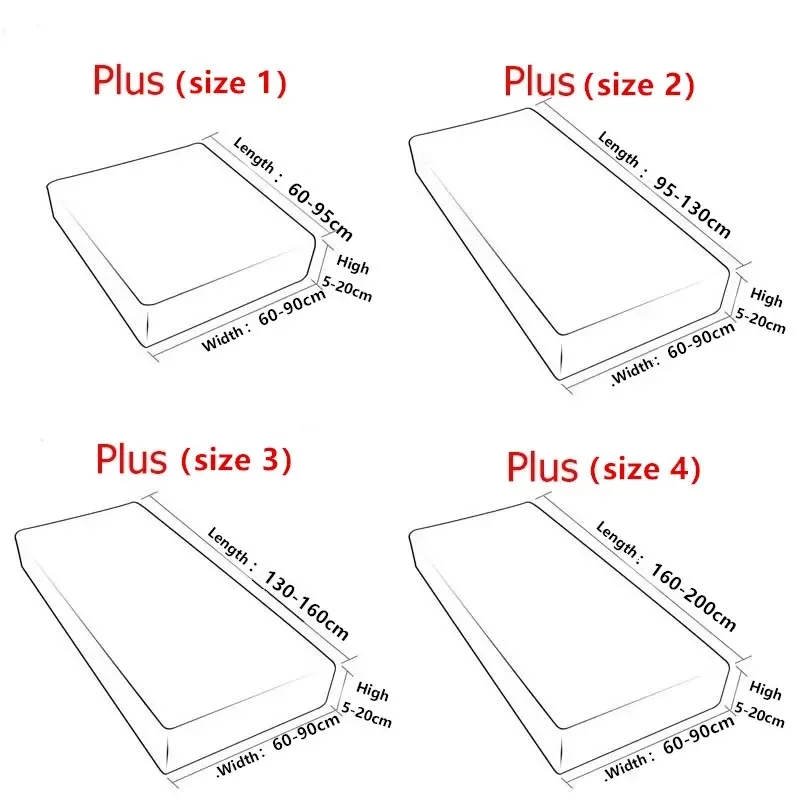 2026 جديد قسط مقاوم للماء غطاء أريكة مرن فاخر الجاكار متعدد الحجم غطاء أريكة تغطية كاملة الغبار مقعد حامي #3
