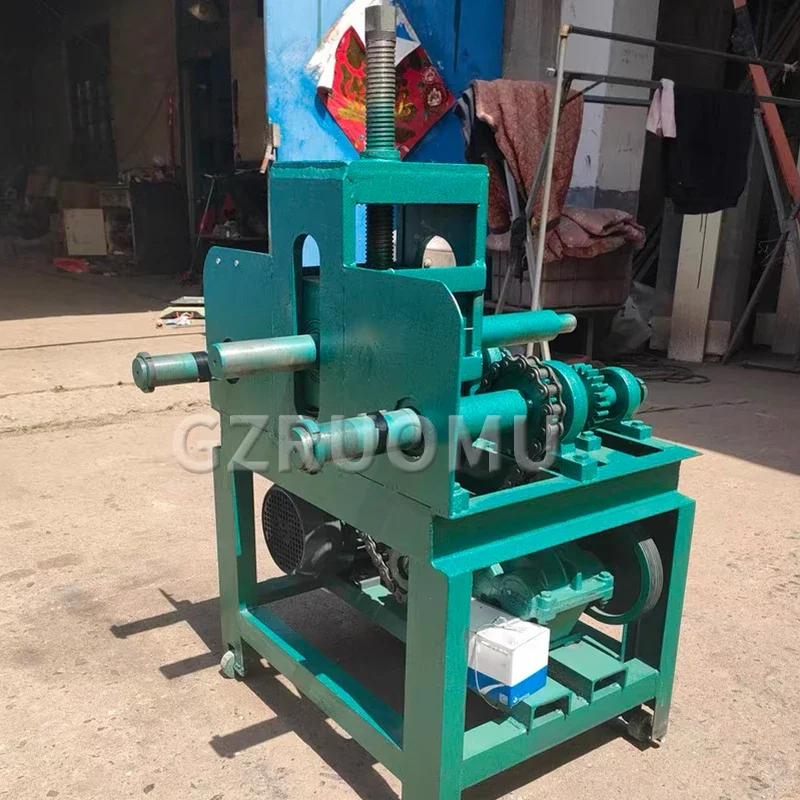 3KW Stainless Steel Pipe Bending Machine Channel Steel Square Pipe Bending Machine Heavy Spindle Speed 15RPM Adjustable Rolling