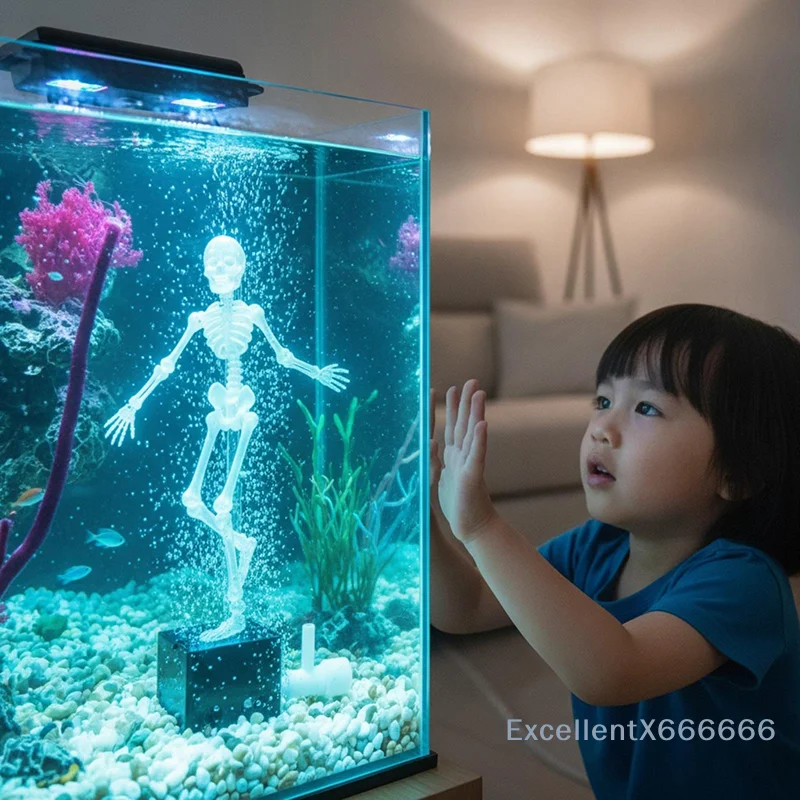 Squelette Dansant Créatif Lumi - All Fish In Aquarium avis et prix