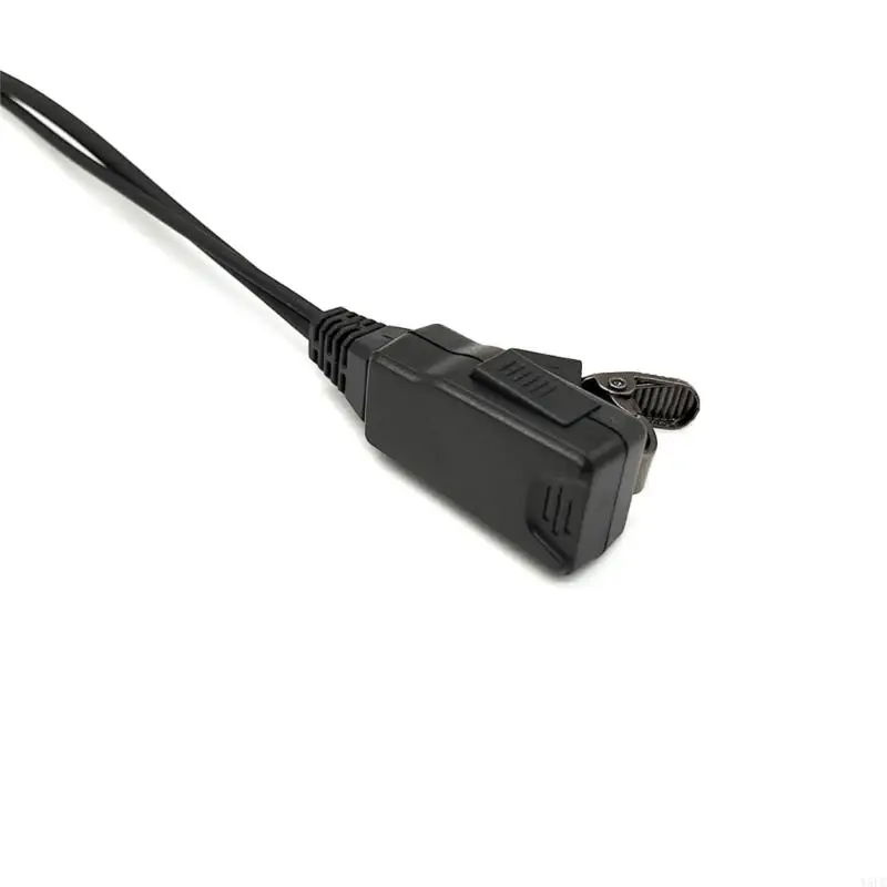 Auricular plástico con botón PTT auricular auricular radio vías con micrófonos auriculares multifunción