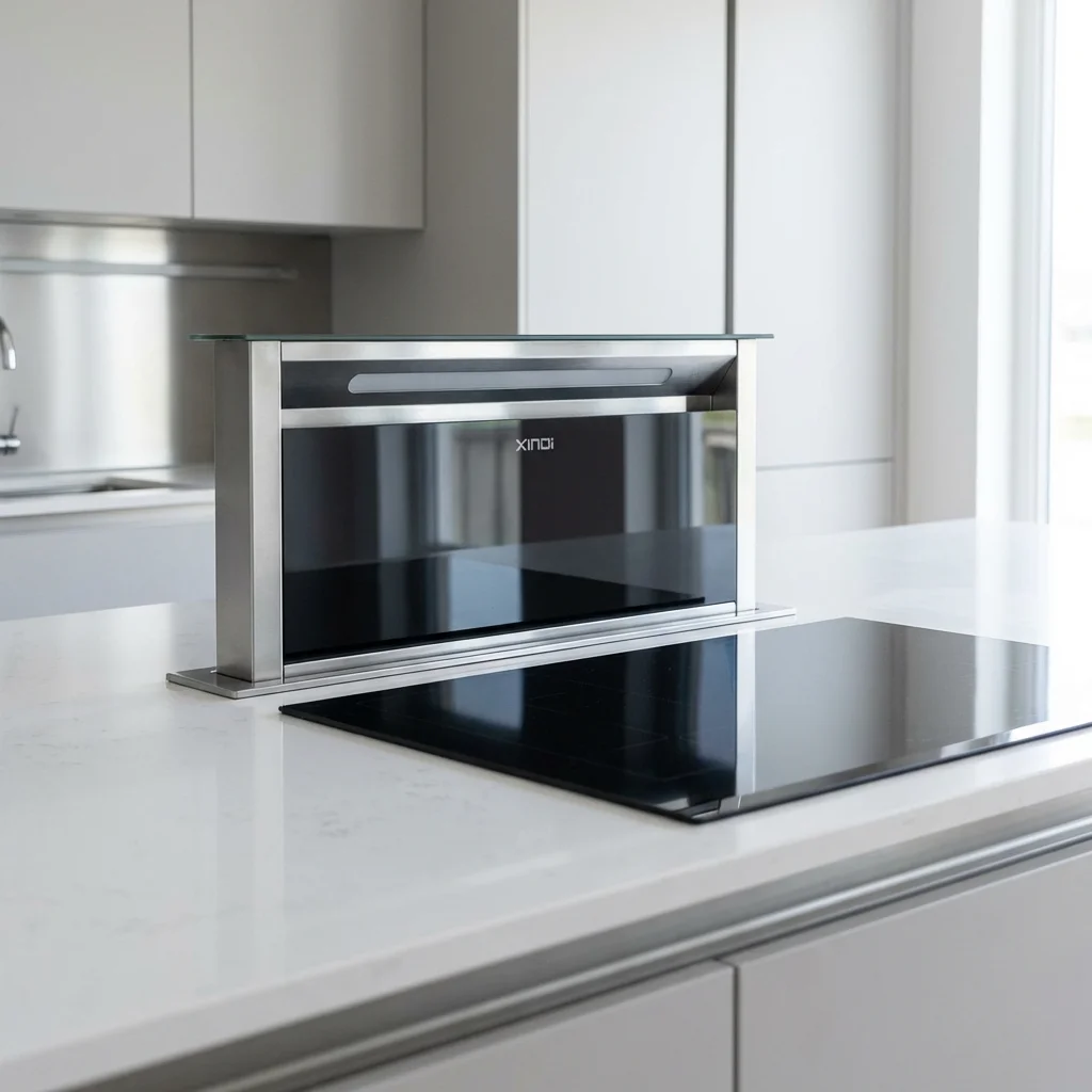 Lifting Vented Electric Built-In Range Hood For Hotel &  Use