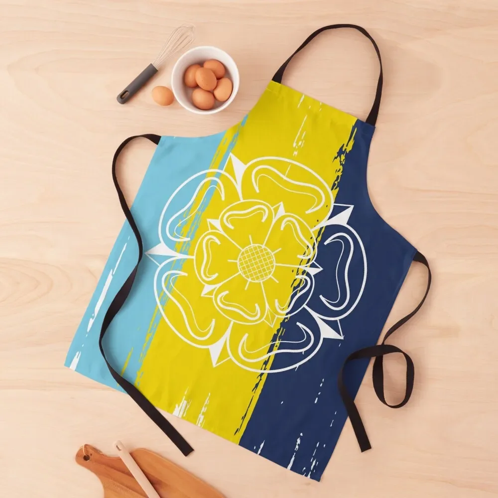 

Yorkshire Rose in YCCC colours Apron Kitchen Items Cooking Clothes Things For The Kitchen japanese woman Apron