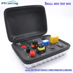 w5w Led Car Light Board Super Mini Lamp Tester for Universal H4 H7 9005 Auto Lamp Display Box Desktop Test Led Bulbs 9006 H11