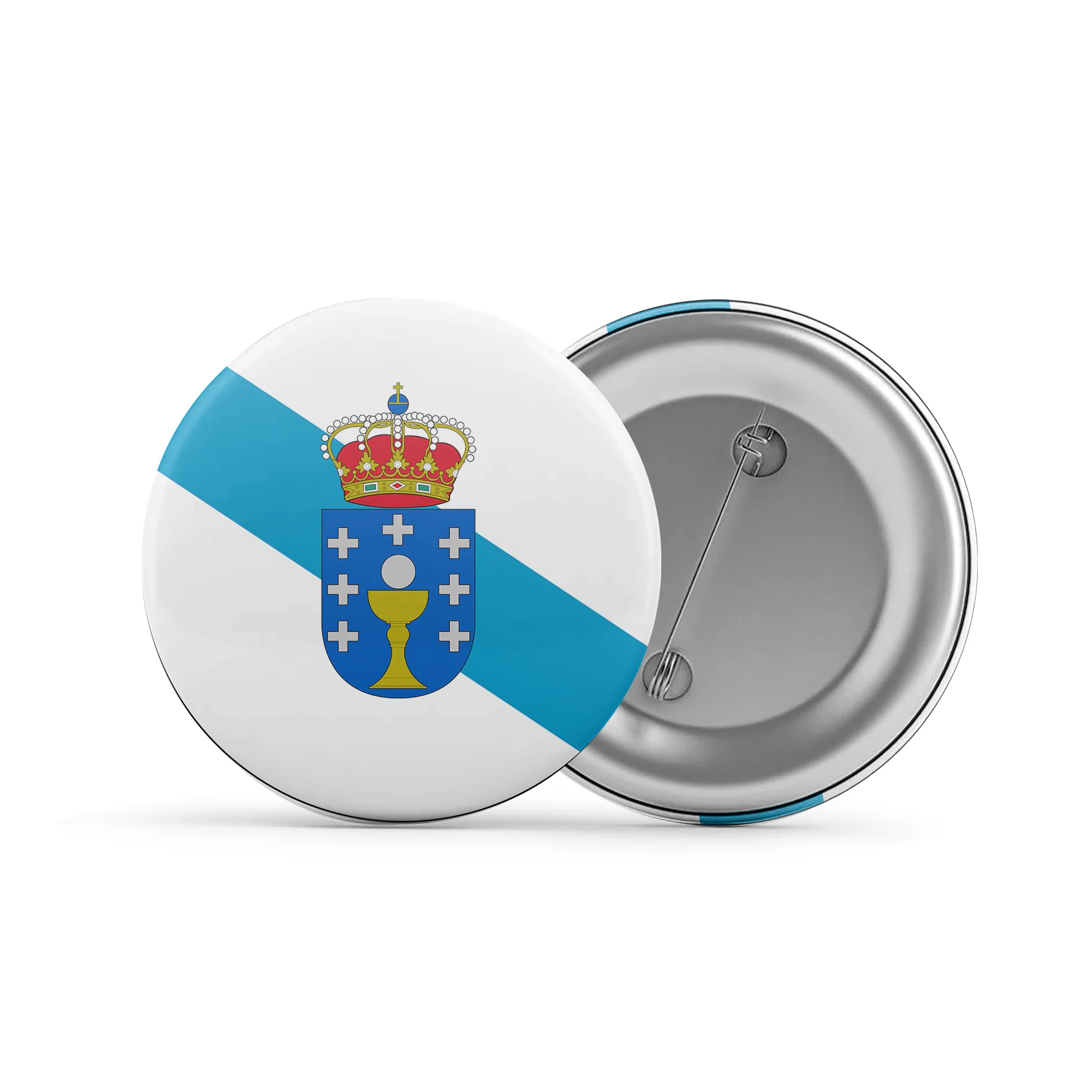 Galicia Galician Galizia Brooch Badge Order Metal Badges Custom Pins Clothes Backpack Accessories Decor Gifts Souvenir HZ-175