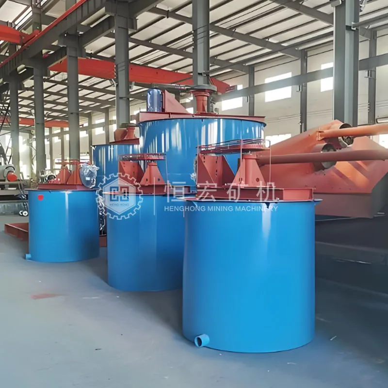 High Capacity Mining Machinery RJ Type Single Impeller Agitation Tank Mineral Chemical Slurry Mud Leaching Mixing Tank