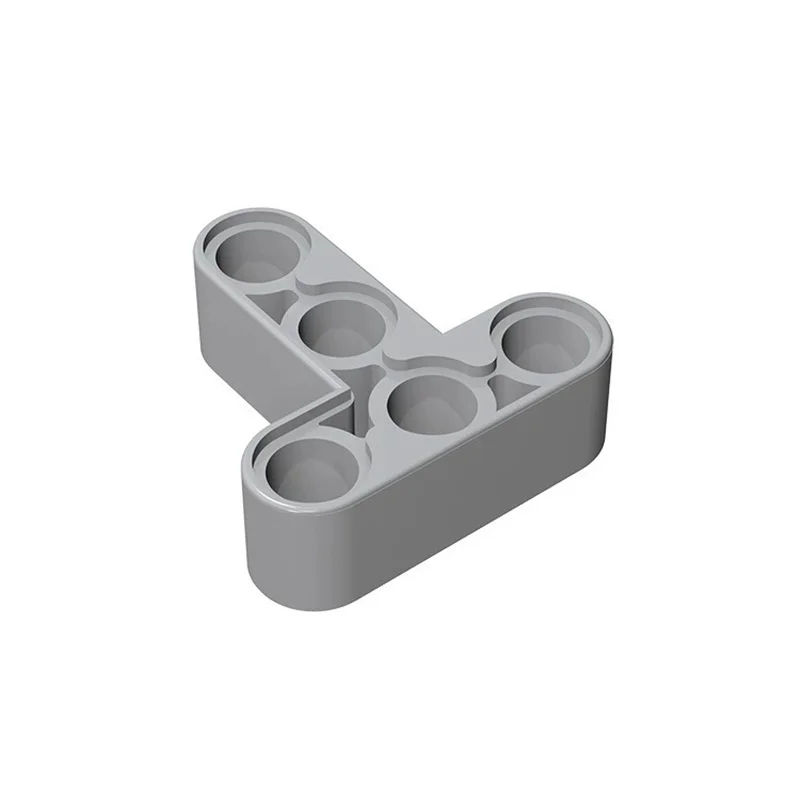 50 Stück MOC DIY Bausteine, modifizierte T-Form, dick 3 x 3, kompatibel mit 60484, pädagogisch-wertvoller kreativer Baustein, DIY-Montageteil – Detail 4