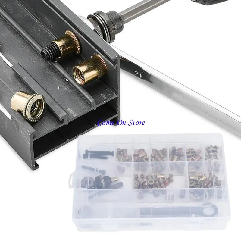 M6CF Rivet Nut Accessory for Tool Maintenance and Sheet Metal Fastening