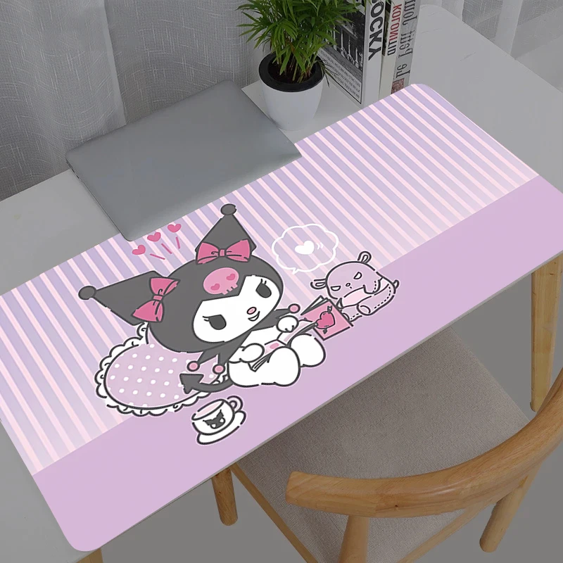 Computer Mouse Pad Sanrio Kuro - Pc Gaming Kuromi บทวิจารณ์และราคา