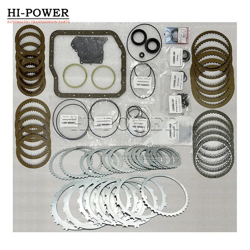 

U240 U241E U240E Automatic Transmission Master Repair Overhaul Kit Gearbox Disc Friction Steel Plate For TOYOTA CAMRY