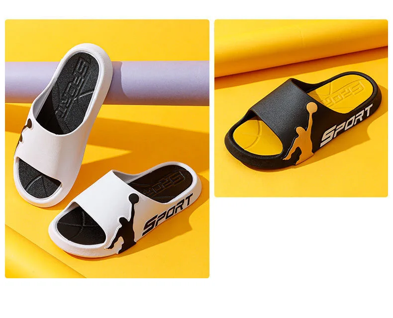 Mode männer Hausschuhe PVC Weiche Sohle Nicht-slip Rutschen Casual Outdoor Strand Flip-Flops Hause Badezimmer Paare Hausschuhe neue Sandale – Detail 15