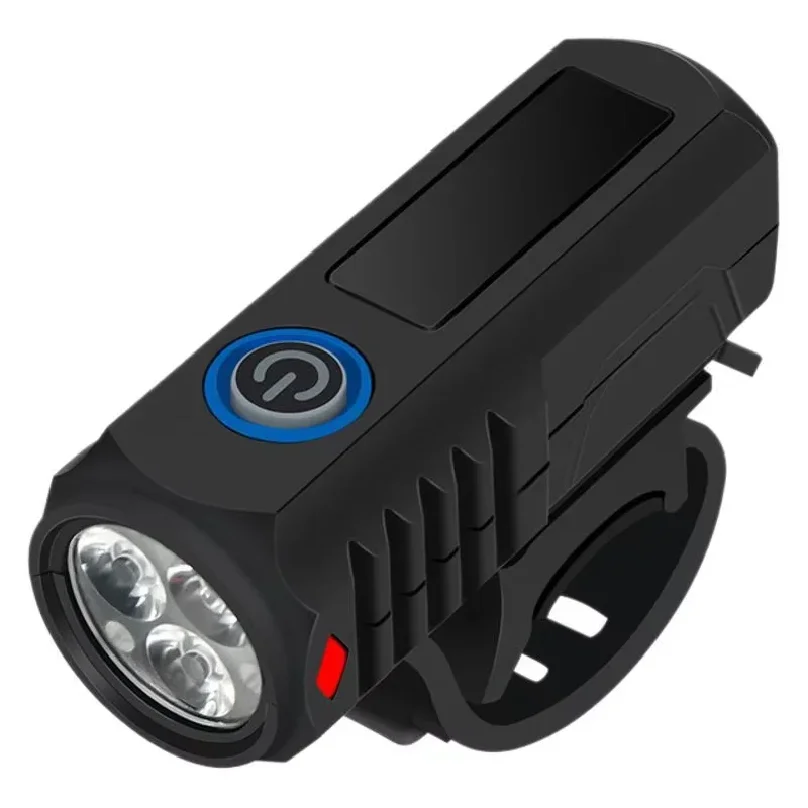 Super Bright LED USB Cycling Lighting Outdoor Waterproof Bicycle FrontLlight +Taillight Set Portable Bicycle Flashlight