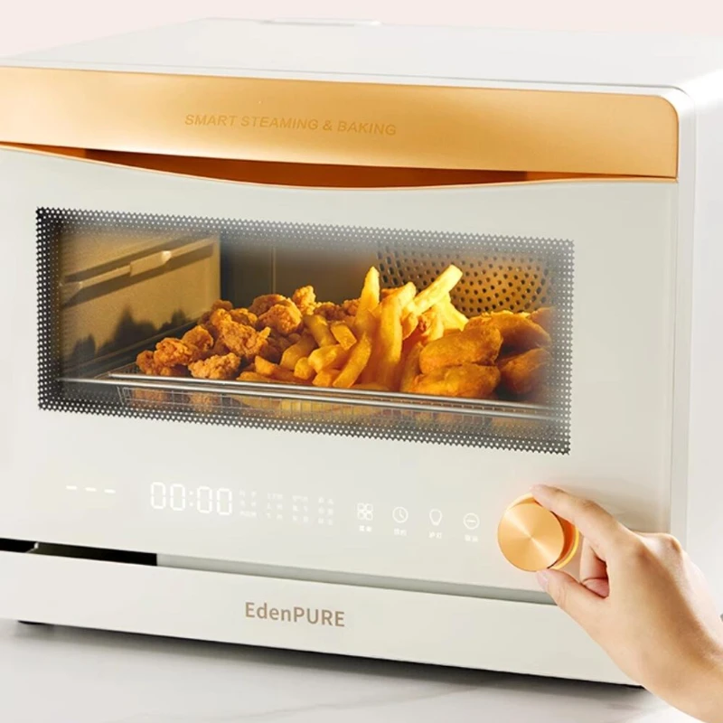 蒸し、ベーキング、フライ機 26L 304 ステンレス鋼インナーライナーセラミック釉薬コーティング 12H 予約 Forno Pizza